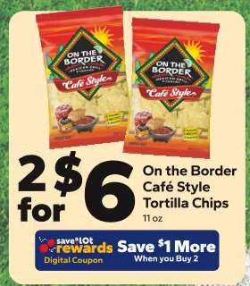 On the Border Cafe Style Tortilla Chips