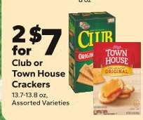 Club or Town House Crackers