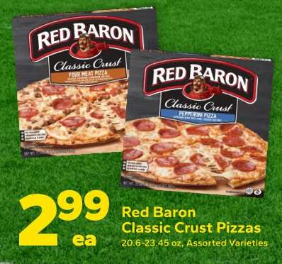 Red Baron Classic Crust Pizzas