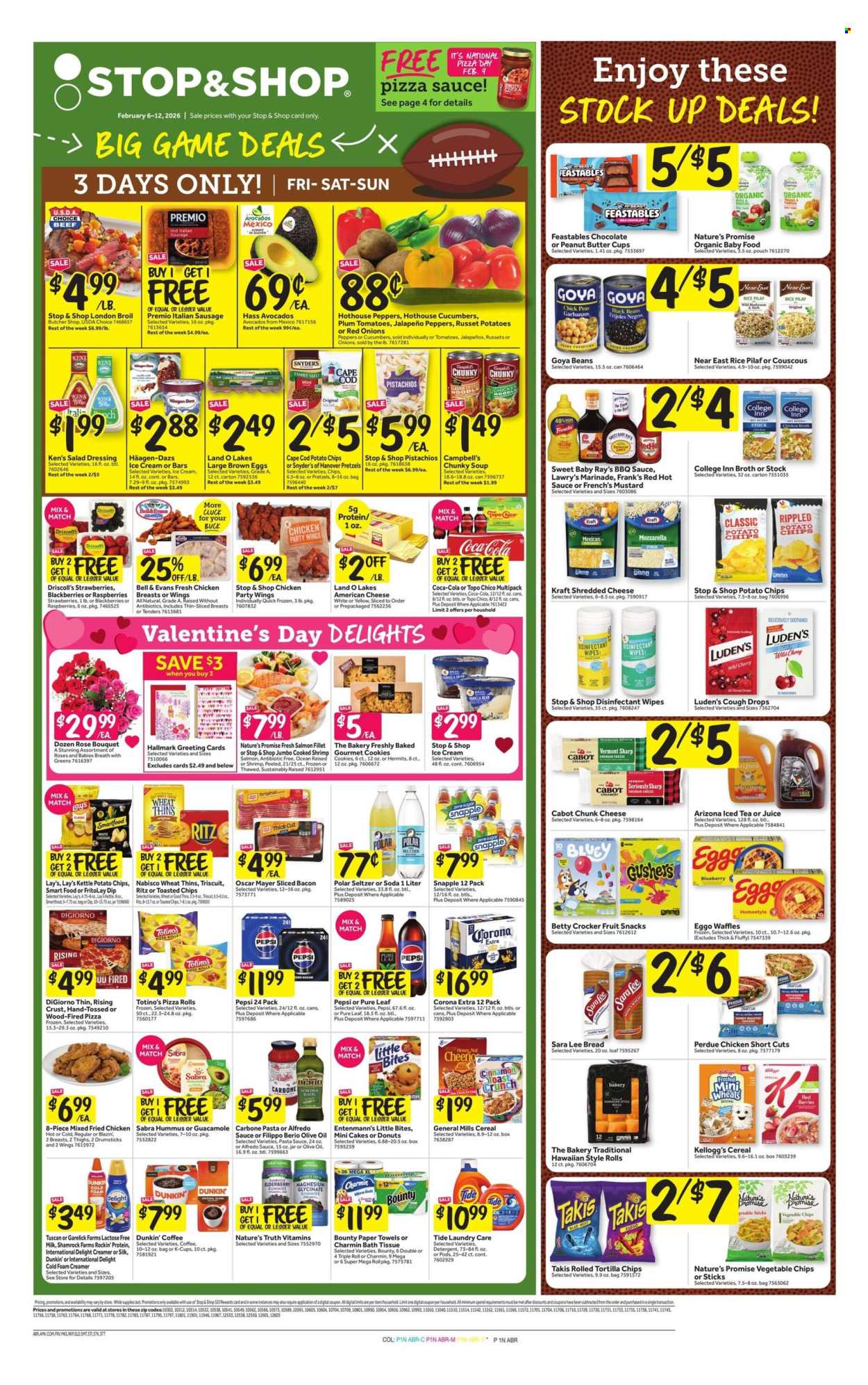 Stop & Shop ad - 02/06/2026 - 02/12/2026. Page 1