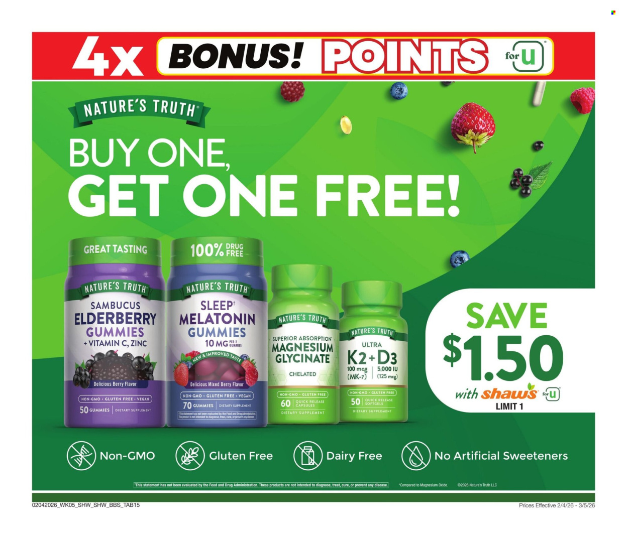 Shaw’s ad - 02/04/2026 - 03/05/2026. Page 15