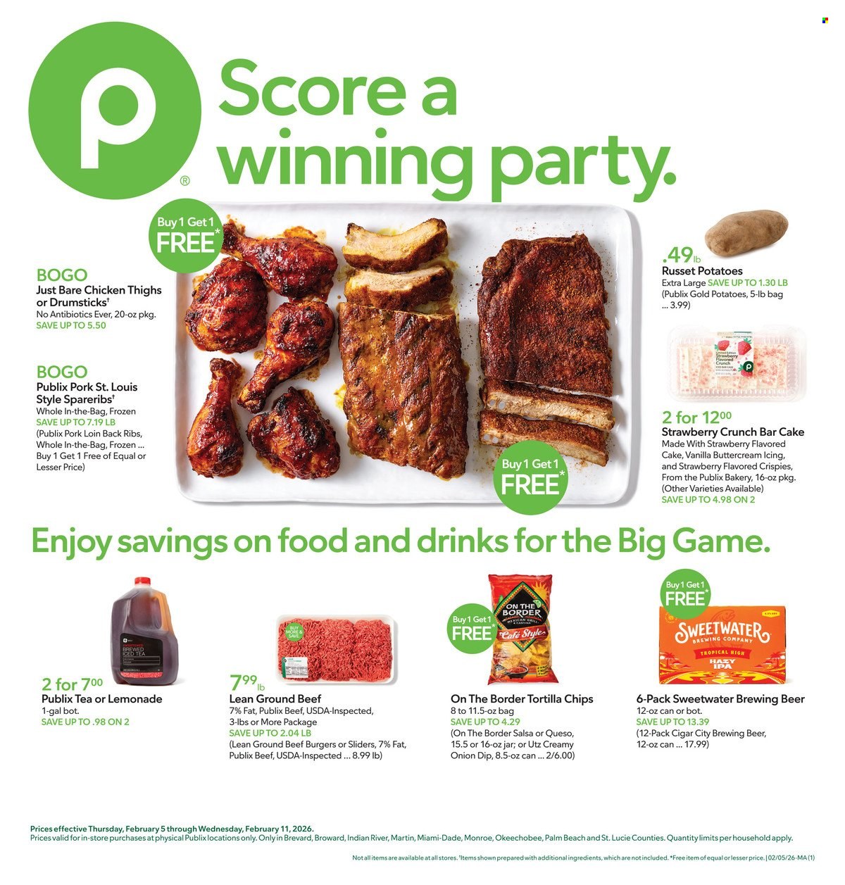 Publix ad - 02/05/2026 - 02/11/2026. Page 1