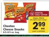Cheetos Cheese Snacks