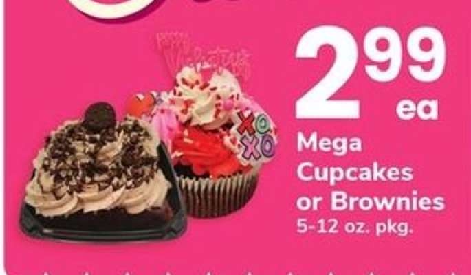 Mega Cupcakes or Brownies