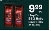 Lloyd's BBQ Baby Back Ribs