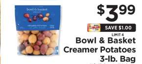 Bowl & Basket Creamer Potatoes