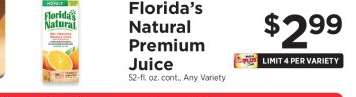 Florida's Natural Premium Juice