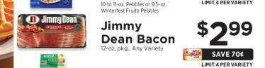 Jimmy Dean Bacon