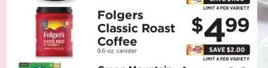 Folgers Classic Roast Coffee