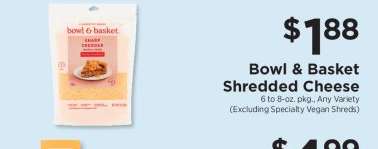 Bowl & Basket Shredded Cheese