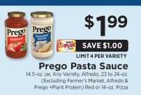 Prego Pasta Sauce
