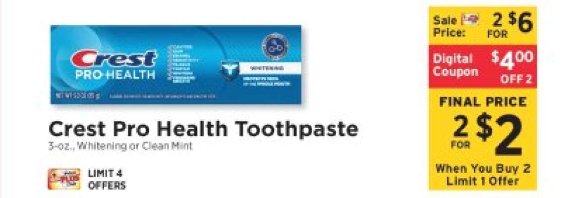 Crest Pro-Health Toothpaste