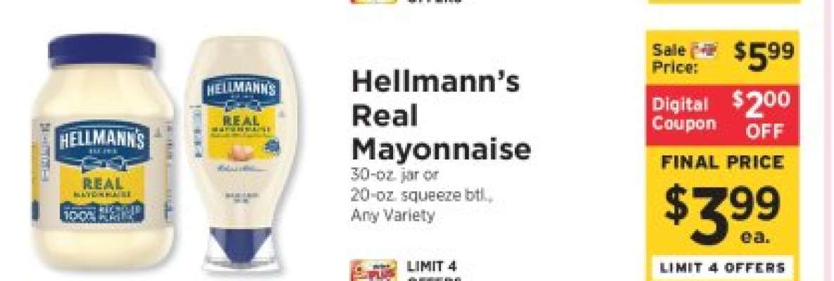 Hellmann's Real Mayonnaise
