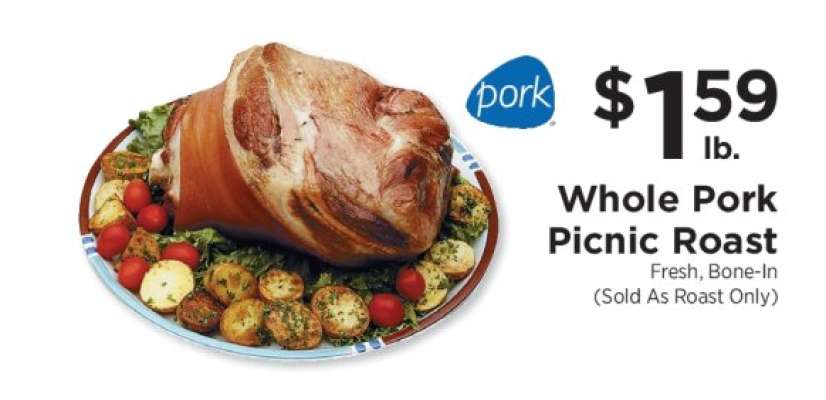 WHOLE PORK PICNIC ROAST