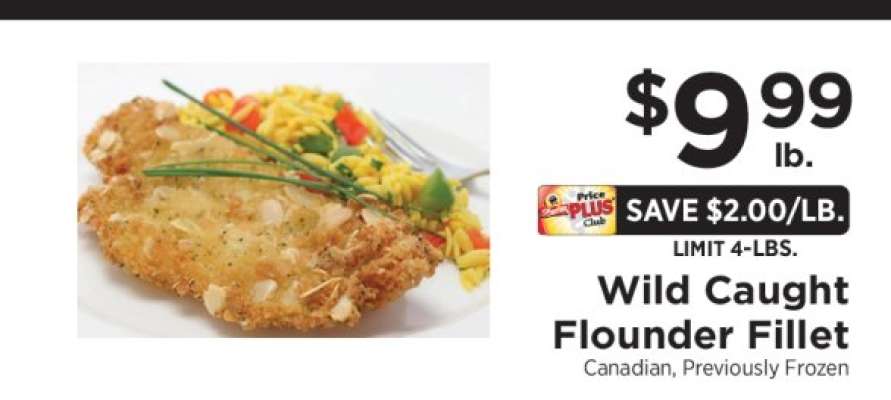 Wild Caught Flounder Fillet