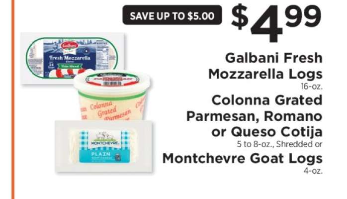 Galbani Fresh Mozzarella Logs