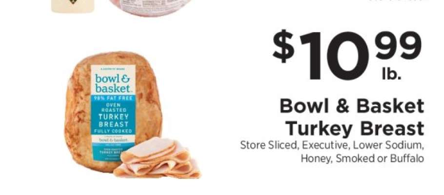 Bowl & Basket Turkey Breast