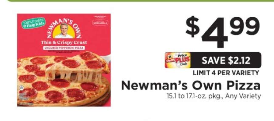 Newman's Own Pizza