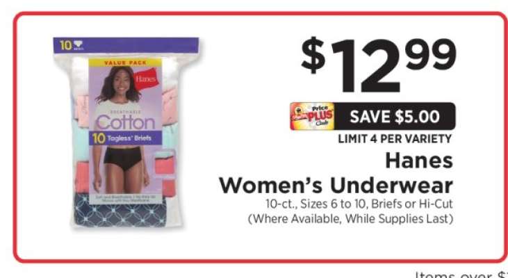 Hanes Women's Underwear