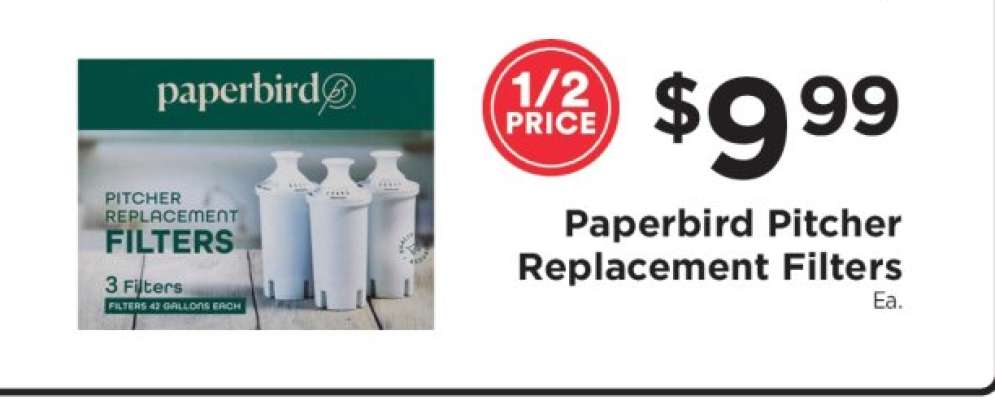 Paperbird Pitcher Replacement Filters