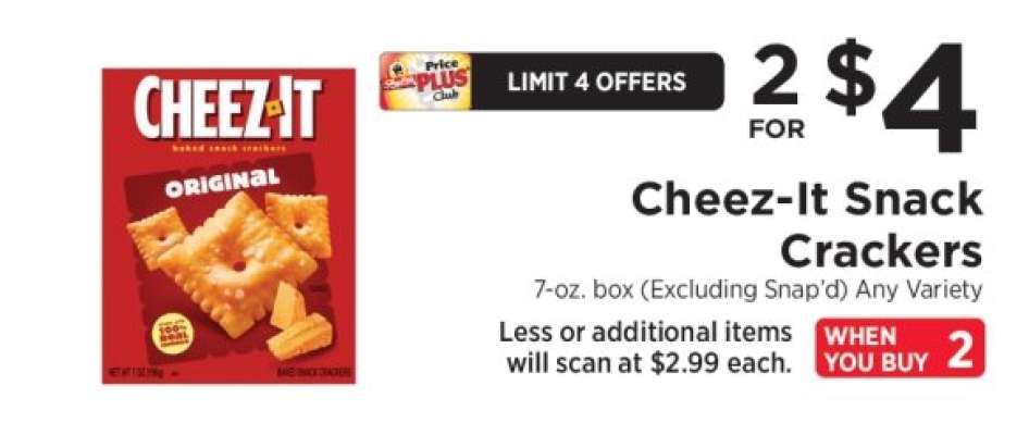 Cheez-It Snack Crackers