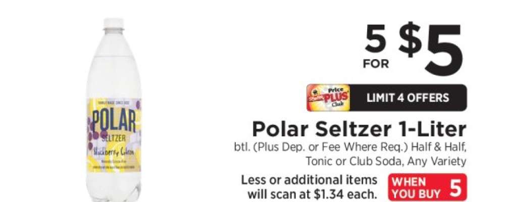 Polar Seltzer 1-Liter