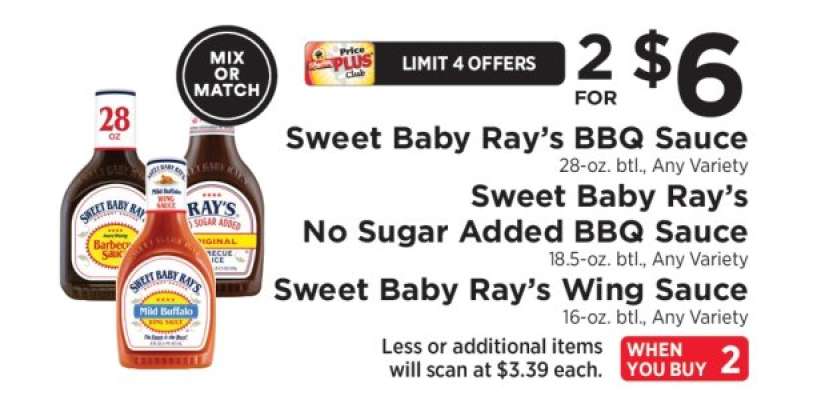 Sweet Baby Ray’s Sauces