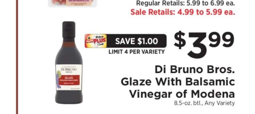 Di Bruno Bros. Glaze With Balsamic Vinegar of Modena