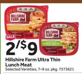 Hillshire Farm Ultra Thin Lunch Meat