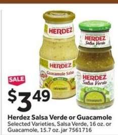 Herdez Salsa Verde or Guacamole