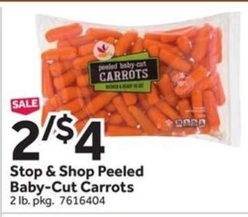 Stop & Shop Peeled Baby-Cut Carrots