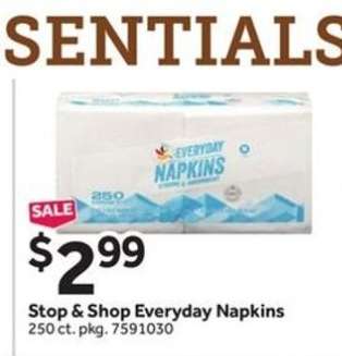 Stop & Shop Everyday Napkins