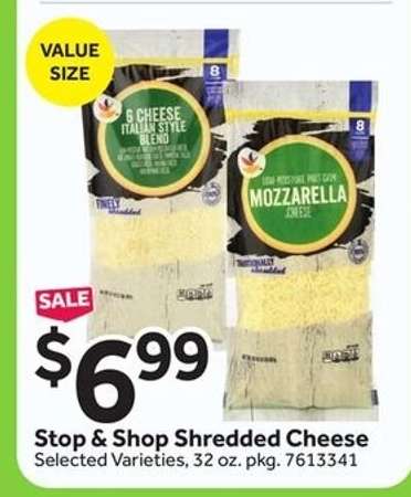 Stop & Shop Shredded Cheese