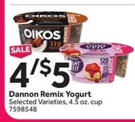 Dannon Remix Yogurt
