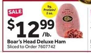 Boar's Head Deluxe Ham