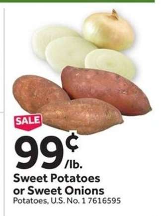 Sweet Potatoes or Sweet Onions