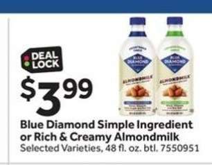 Blue Diamond Almondmilk