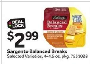 Sargento Balanced Breaks