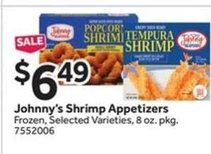 Johnny’s Shrimp Appetizers