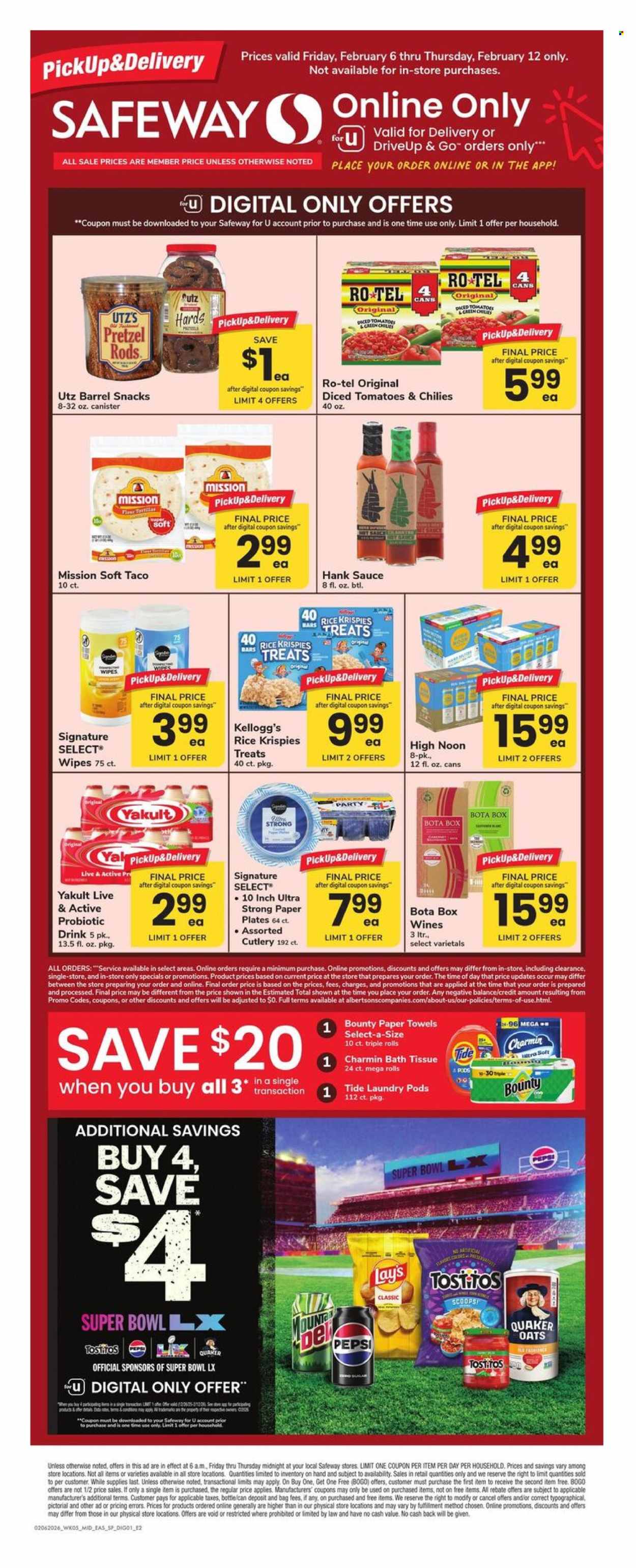 Safeway ad - 02/06/2026 - 02/12/2026. Page 1