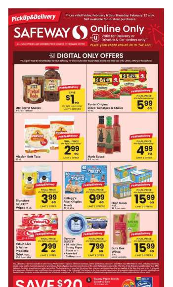 Safeway Flyer - 02/06/2026 - 02/12/2026.