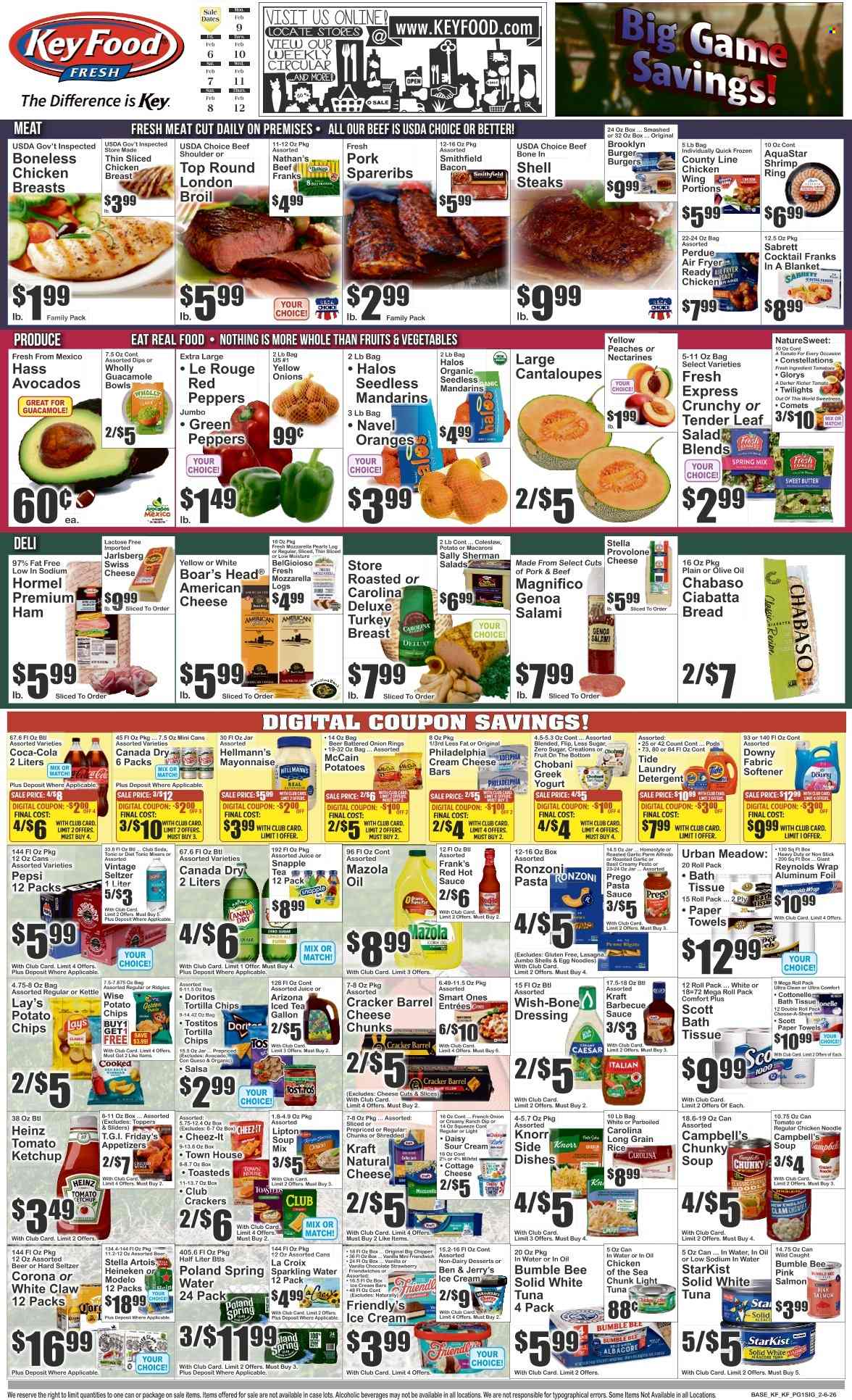 Key Food ad - 02/06/2026 - 02/12/2026. Page 1