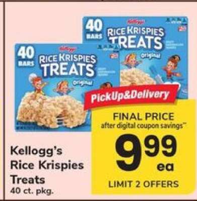 Kellogg's Rice Krispies Treats