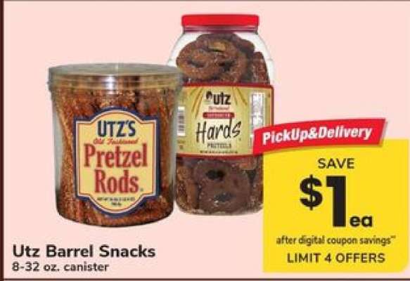 Utz Barrel Snacks