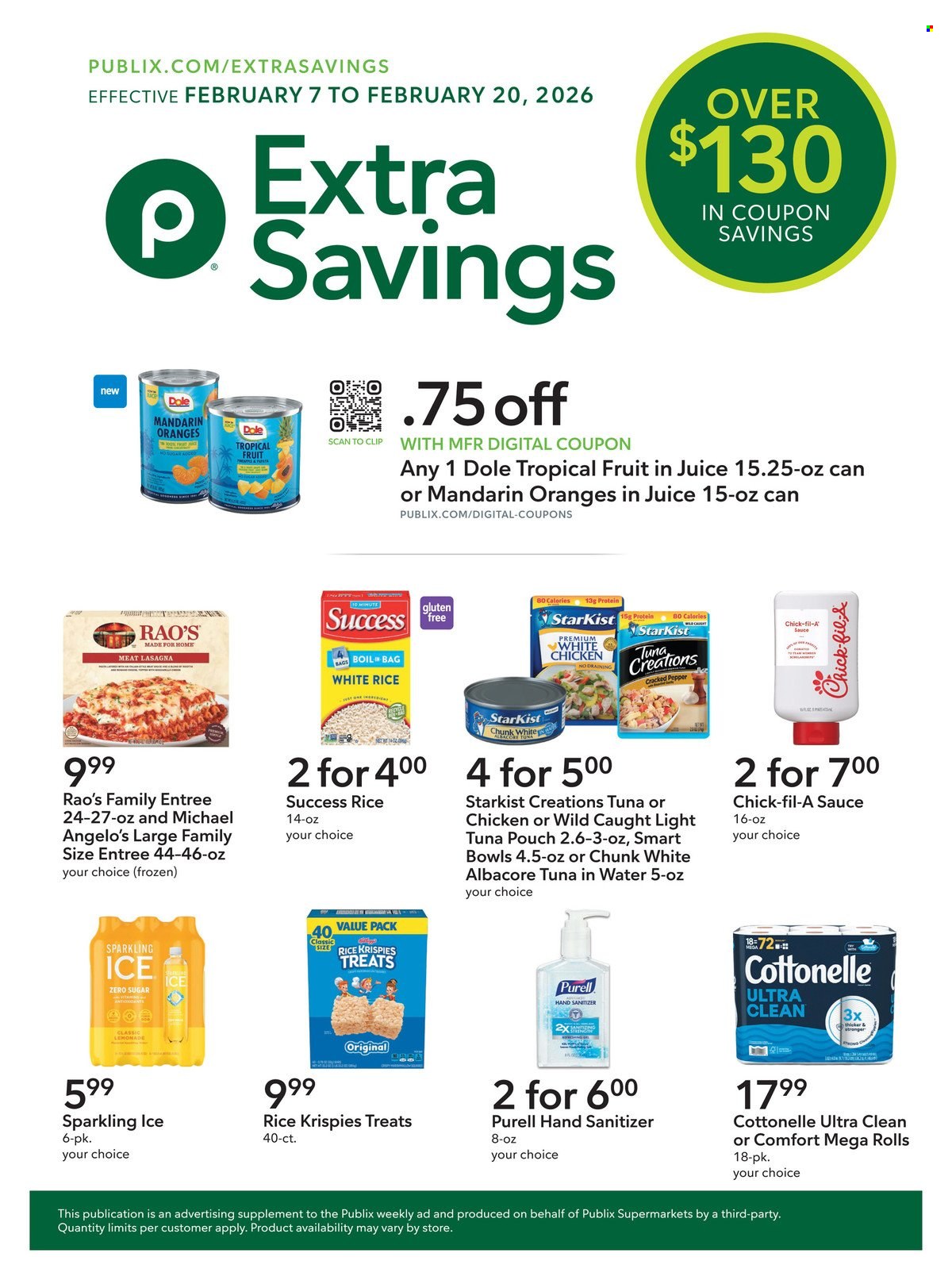 Publix ad - 02/07/2026 - 02/20/2026. Page 1