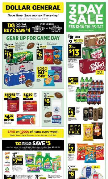 Dollar General Flyer - 02/08/2026 - 02/14/2026.