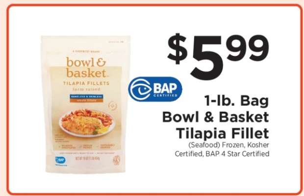 Bowl & Basket Tilapia Fillet