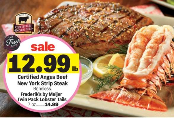 Certified Angus Beef New York Strip Steak