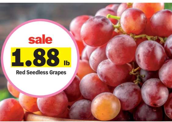 Red Seedless Grapes