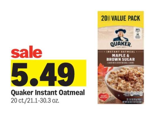 Quaker Instant Oatmeal